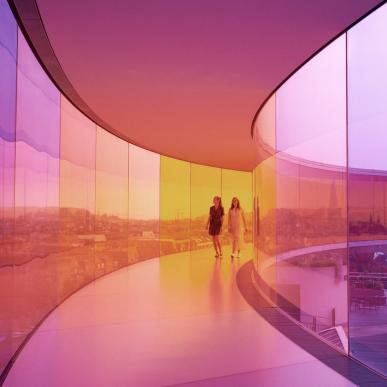 Your rainbow panorama, Olafur Eliasson, 2006 - 2011, ARoS Aarhus Art Museum.