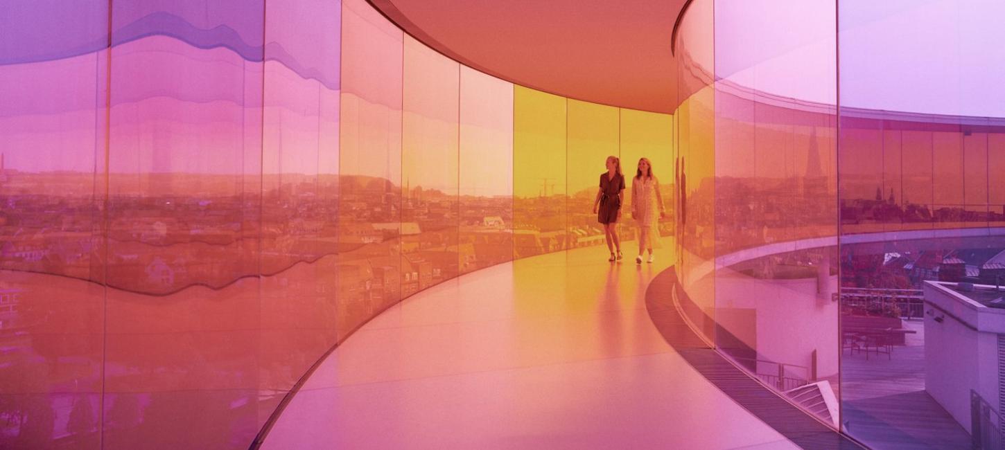 Your rainbow panorama, Olafur Eliasson, 2006 - 2011, ARoS Aarhus Art Museum.