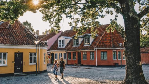 Odense op Funen