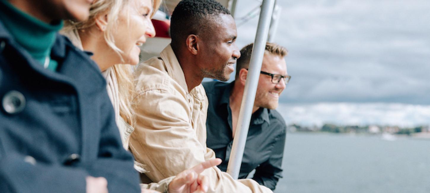 Whale Safari on a boat in the Heart of Jutland, Denmark