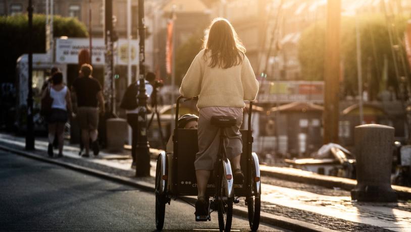 Cargo bike in Copenhagen