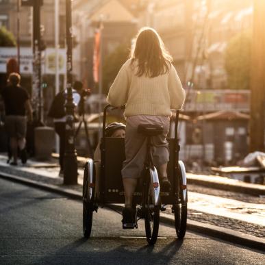 Cargo bike in Copenhagen