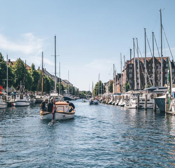 Copenhagen canal sailing