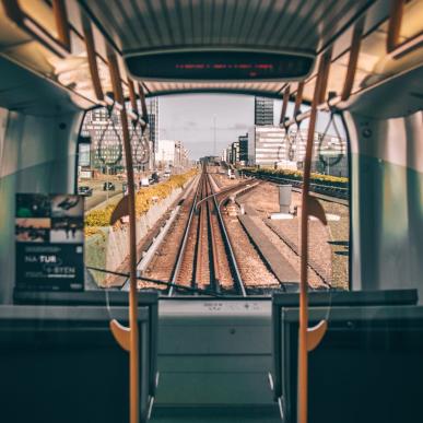 It's easy to get around Copenhagen with the driver-less metro