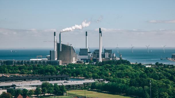 Ski on top of a waste energy plant in Copenhagen