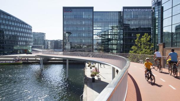 Bike bridge, Copenhagen