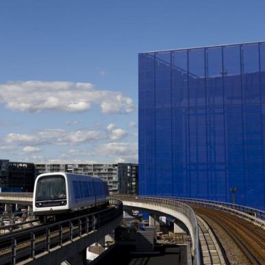 Metro at DR Byen in Copenhagen