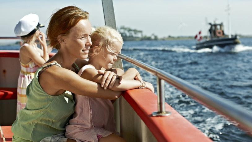 Family on Boat