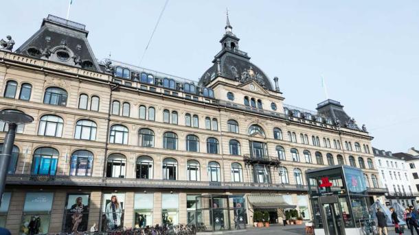 Magasin du Nord shopping center in Copenhagen