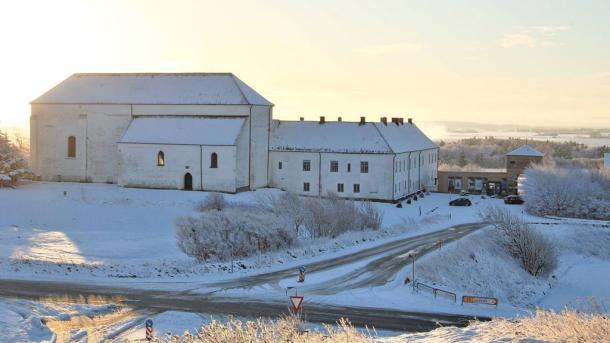 Børglum Monastery in winter