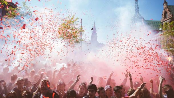 Street festival Distortion in Copenhagen