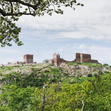 Hammerhus Castle Ruin on Bornholm