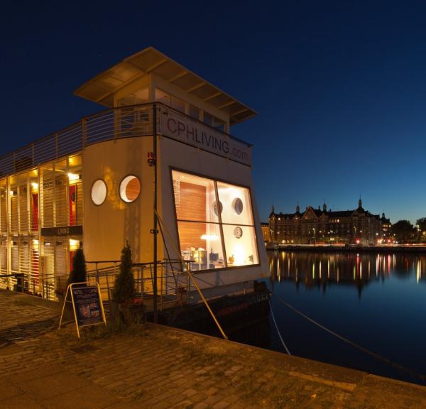 CPH Living is a floating hotel in Copenhagen harbour