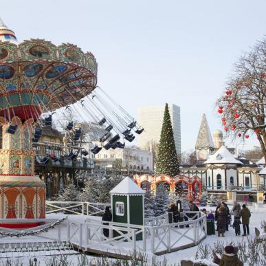 Christmas at Tivoli Gardens, Copenhagen