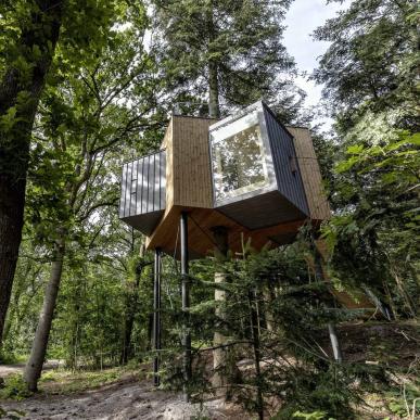 Løvtag treehouse