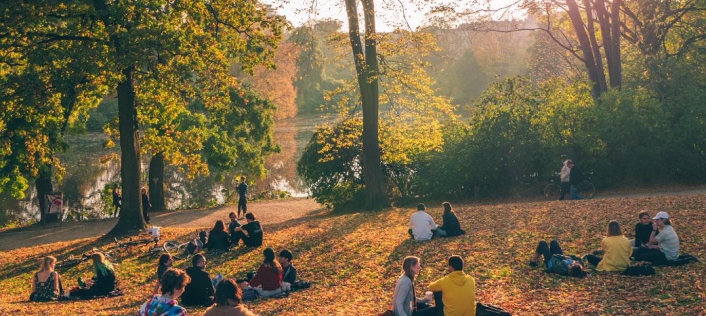 Ørstedparken in Autumn