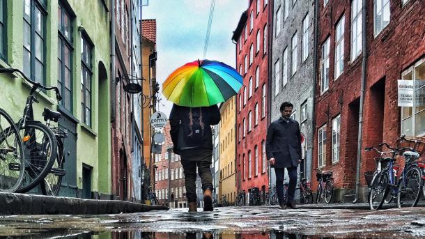 Rainy day in Magstræde