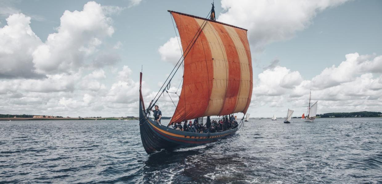 Find your inner Viking sailing a viking ship in Roskilde Fjord