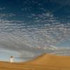 Rubjerg Knude Lighthouse and sand dunes, North Jutland