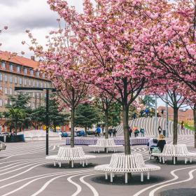 Superkilen Park Nørrebro Spring