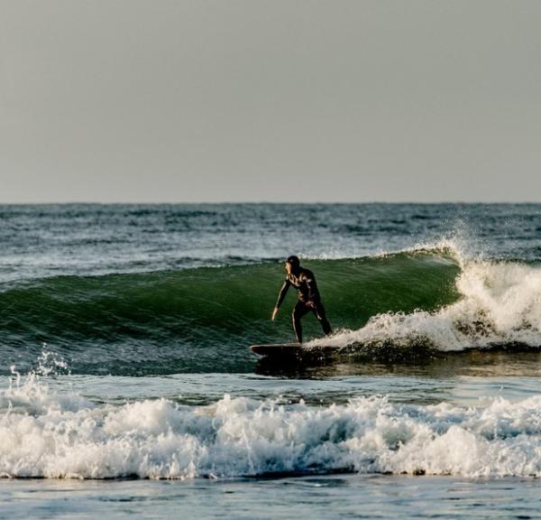 Surfing in Klitmoeller aka Cold Hawaii, North Jutland