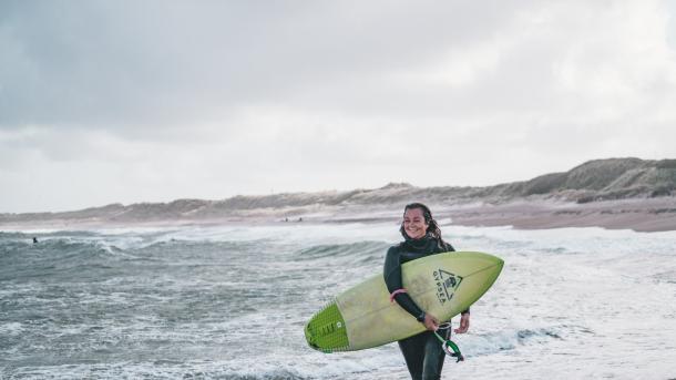 Surfing in Klitmøller