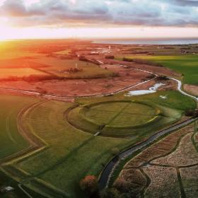 Viking Fortress Trelleborg, Denmark