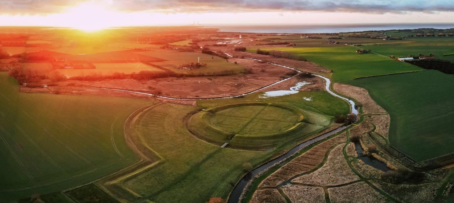 Viking Fortress Trelleborg, Denmark