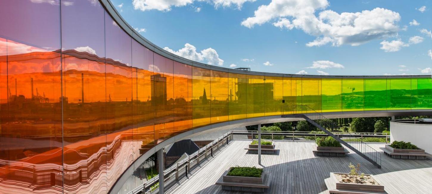 Your rainbow panorama, 2011, Olafur Eliasson ARoS Aarhus Kunstmuseum Photo Anders Trærup, Aarhus media center