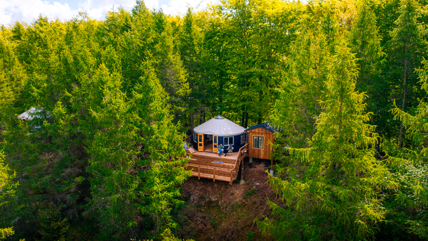 Glamping at Camp Adventure in Denmark